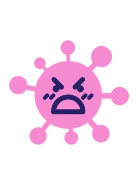 Kızgın patron virüsünün titreyen hareketi