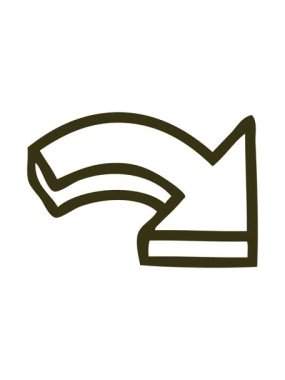 Yönsel bir okun çizgi çiziminin renk animasyonunu değiştirmek