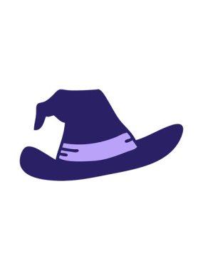 Ürkütücü cadı şapkasının hareketli animasyonu