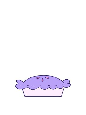 Turta çiziminin zıplama hareketi canlandırması