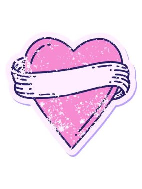vibrating motion animation of valentines heart sticker