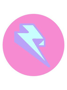 ışık efekti şimşeğin görüntüsünün canlandırması