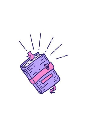 Geleneksel dövme stili eski defter çiziminin yanıp sönen radyal çizgileri canlandırması