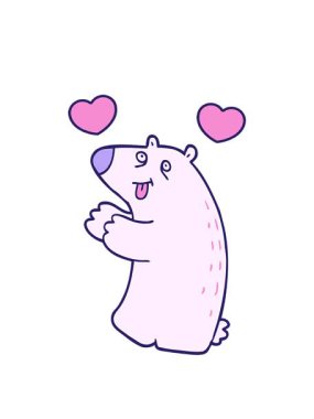 dönen kalpler çizgi film animasyonu Mutlu ayı