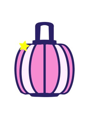 Parlayan yıldızlar, geleneksel Japon tarzında asılı duran bir kağıdın animasyonunu etkiler.