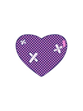 Çizgi filmin yıldız patlaması etkisi kalbi dövüyor.