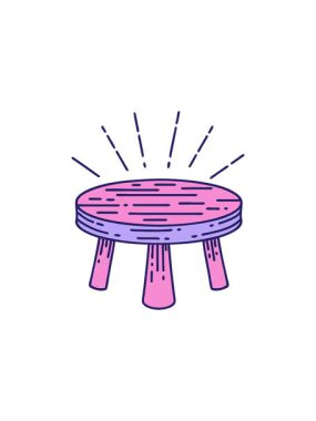 Tahta dışkısının yıldız patlaması etkisi animasyonu