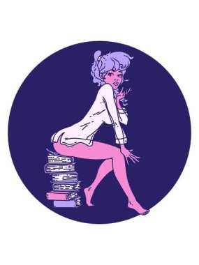 İkonik dövme stili resimdeki resimdeki resimlerin resimlerini çizdir.