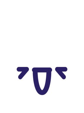 Gülen yüz simgesinin zıplama hareketi animasyonu