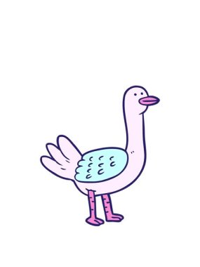 Çizgi film kuşunun animasyonunu genişletiyor