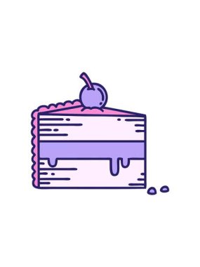 Bir dilim kekin ikonik dövme şeklindeki görüntüsü dikkat çekici.