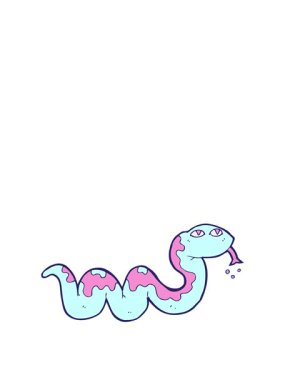 Yılan çizgi filminin animasyonunu genişletiyor