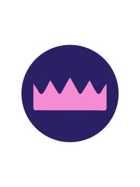 bir tacın radyoaktif ışıldayan görüntüsü