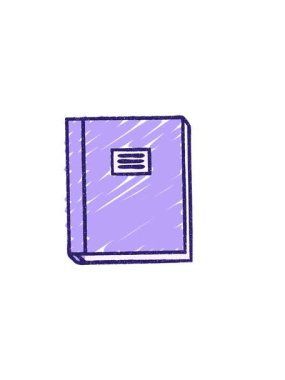 Egzersiz Kitap Tebeşir Tasarımı 'nın yatay titreşimli animasyonu