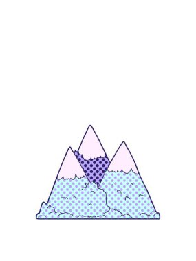 Karikatür dağlarının yükselişi ve yüzüşü