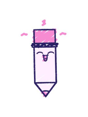 Kalem Tebeşir Çiziminin hareketli animasyonunu göster