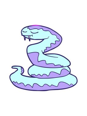 bir yılanın animasyonunu güçlendir