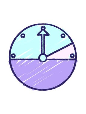 Pressure Gage Tebeşir Çiziminin hareketli animasyonu