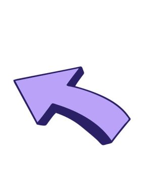 ok karikatürünün hareketli animasyonu