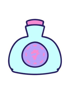 Geleneksel bir Japon sakesi şişesinin pixelize etkisi