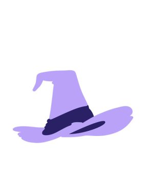 Ürkütücü bir cadı şapkasının hareketli animasyonu