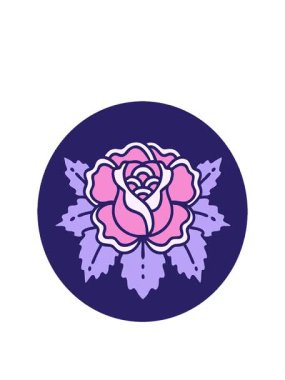 Gül tasarımının animasyonunu büyütüyor