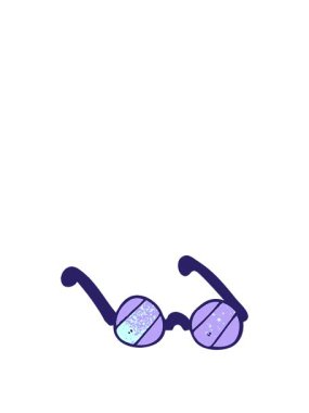 Çizgi film karalama gözlüğü animasyonunu genişletiyorum.