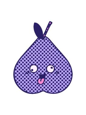 Yeşil armut çizgi filminin hareketli animasyonu