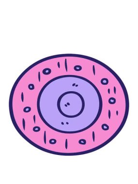 çizgi film kalkanının hareketli animasyonu