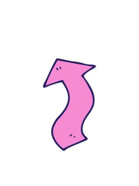 karikatür karalama yönetme okunun hareketli animasyonu