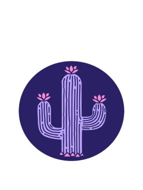 Çizgi film kaktüsünün animasyonunu genişletiyor.