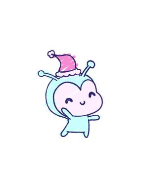 Şenlikli uzaylı karakterinin bölünme etkisi