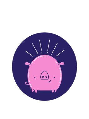 Dövme stili domuz karakterinin animasyonunu genişletiyor