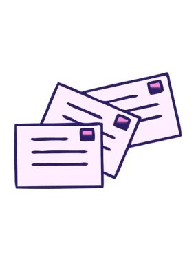 Bir harfin gölgelenmiş karikatürünün titreşimli animasyonu