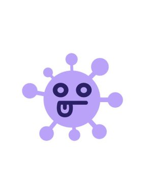 radioactive glowing animation of confused blank eye icon