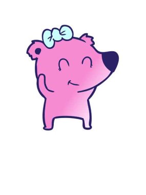 Ayı çizgi film karakterinin yükselişi ve yüzüşü