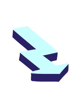 Oku işaret eden çizgi film elemanının yıldız patlaması etkisi animasyonu