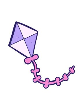 Şirin uçurtmanın pixelize efekti