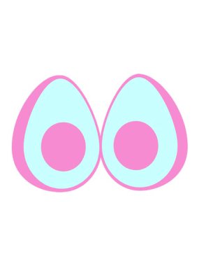 avokado illüstrasyonunun hareketli animasyonunu oynat