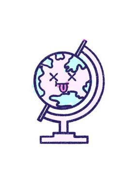 Ölü Dünya Tebeşiri Çiziminin animasyonunu güçlendir