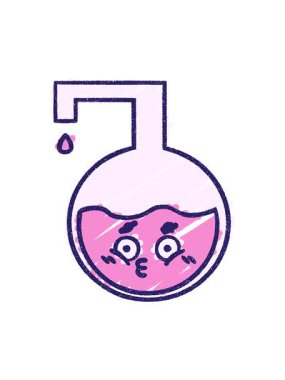 Bilim Deneyi Tebeşir Çiziminin hareketli animasyonu