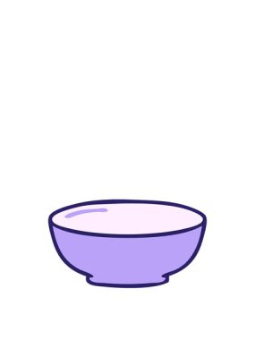 Garip çizgi film kasesinin animasyonunu genişletiyorum.