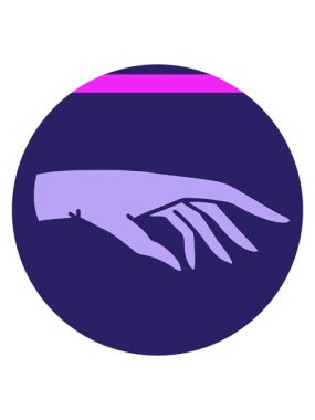 İkonik dövme stili bir elin animasyonunu güçlendir