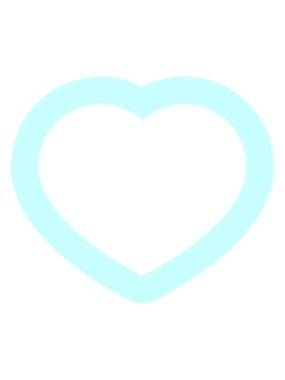 Bir kalp sembolü grafik simgesinin hareketli animasyonu