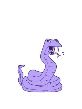 yılan görüntüsü canlandırması ekleniyor