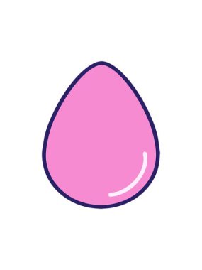 Paskalya yumurtası çizgi filminin hareketli animasyonu