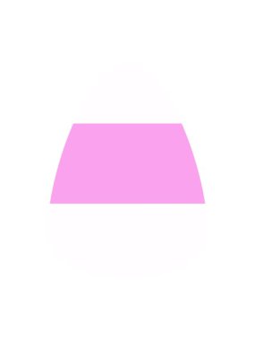 Mısır şekeri çizgi film elementinin neon ışık efekti animasyonu