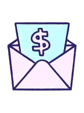 Para Gönderilmiş Tebeşir Çiziminin Canlandırmasını Salla ve Durdur