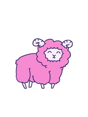 Yanıp sönen radyal çizgiler çizilmiş el animasyonu tuhaf çizgi film koçu