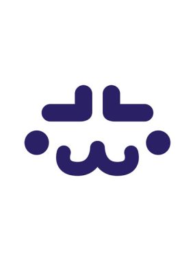 Kırık kaş simgesinin basınçlı canlandırması